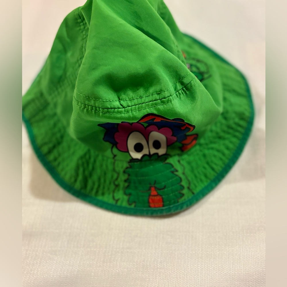Vintage Philadelphia Phillies Bright Green Bucket Hat